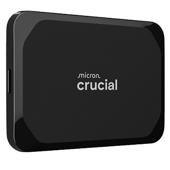 כונן אחסון פלאש חיצוני קרושיאל Crucial CT4000X9SSD9 X9 4TB Portable SSD Read 1050MB/s USB 3.2 Gen2 10Gb/s